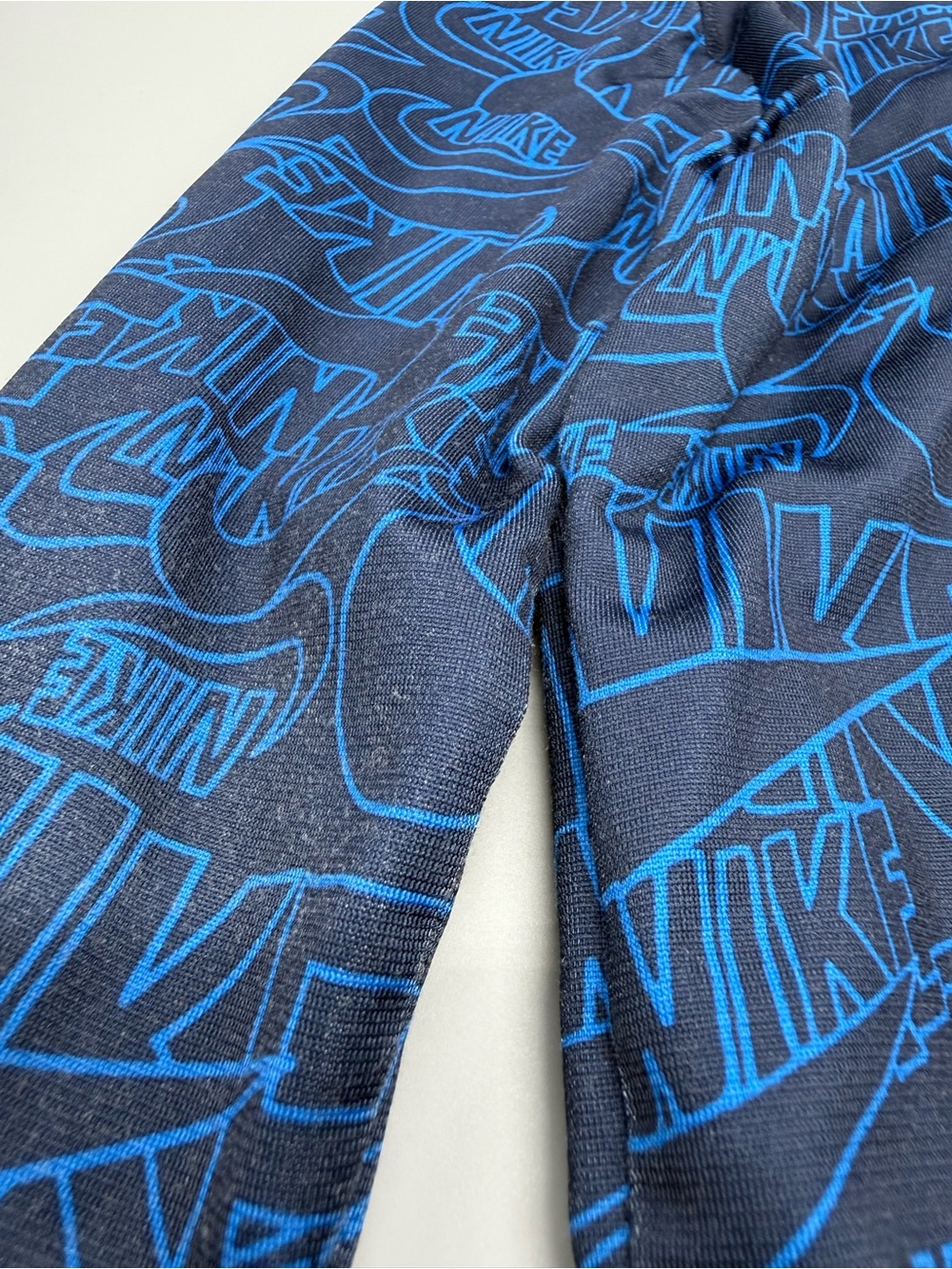 Nike Kids Navy and Royal Blue Logo Puffer Jacket - Picture 7 of 10